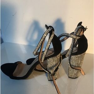 Women Rhinestone Heels